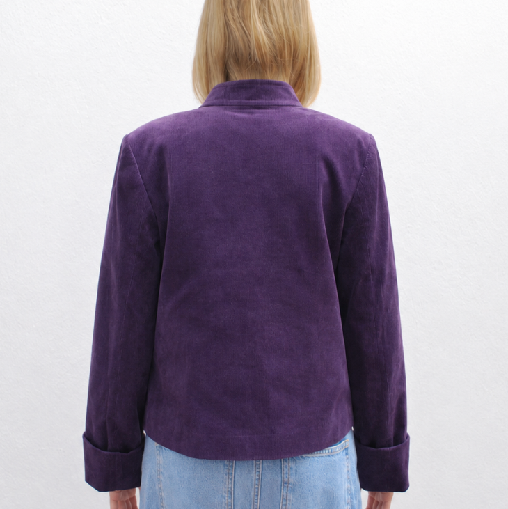 MANDARIN CORD DARK PURPLE