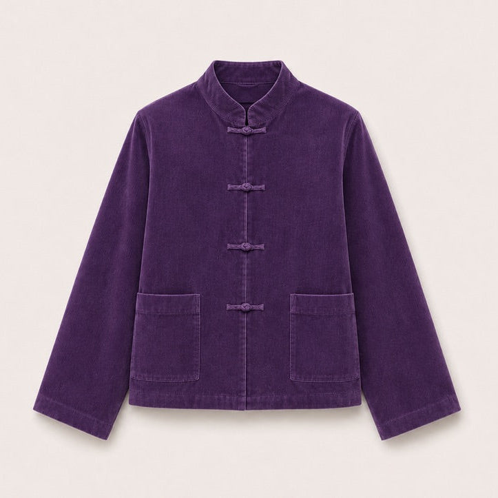 MANDARIN CORD DARK PURPLE