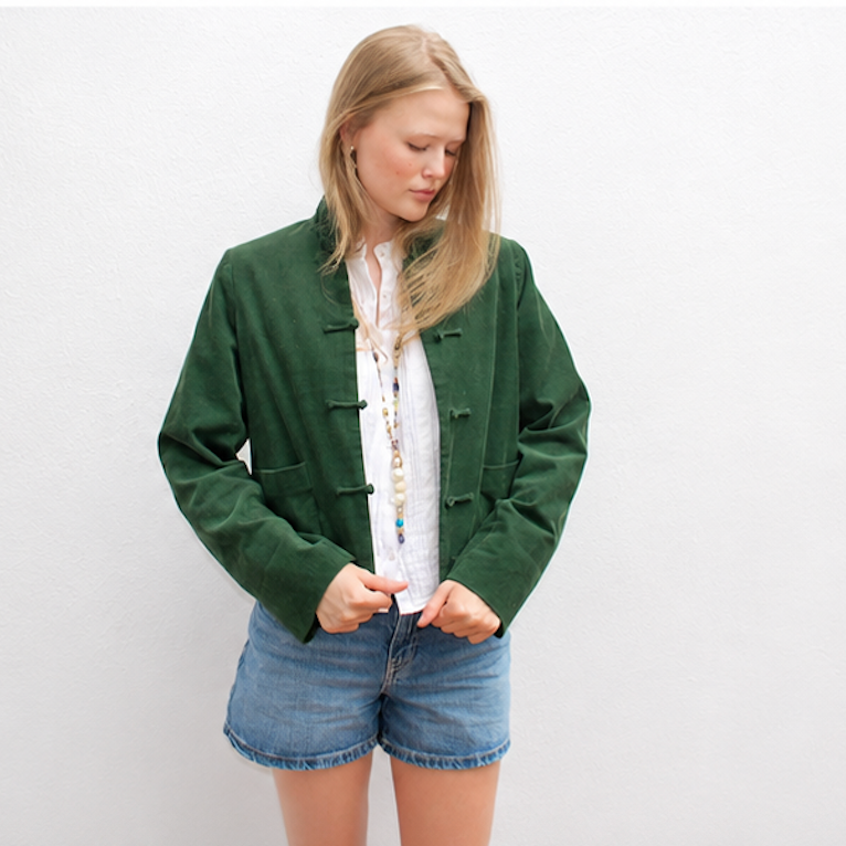MANDARIN CORD FOREST GREEN